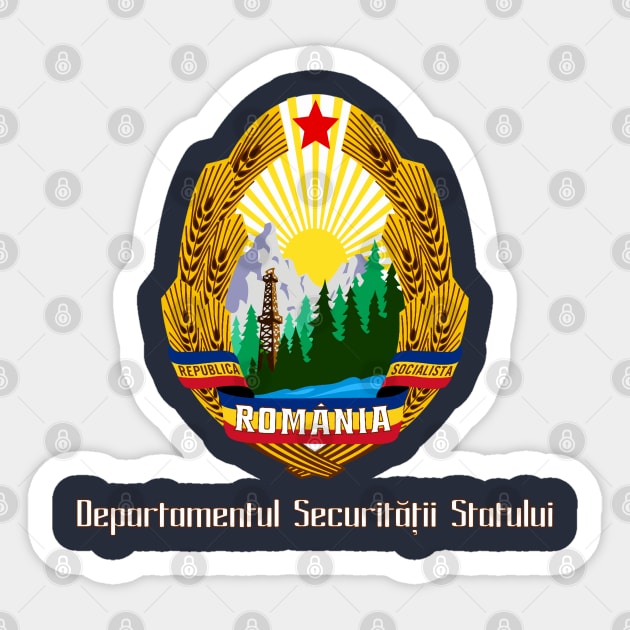 Securitate Sticker by TenomonMalke